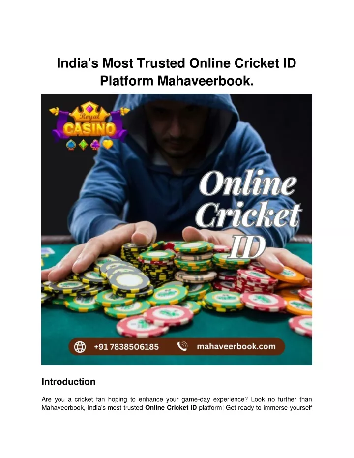 india s most trusted online cricket id platform