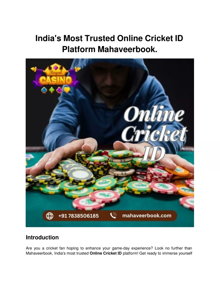 india s most trusted online cricket id platform mahaveerbook