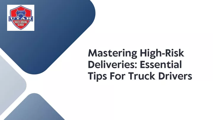 mastering high risk deliveries essential tips