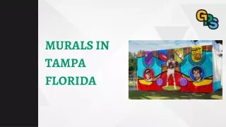 Murals in Tampa Florida - GPS