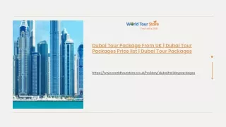 dubai tour package from uk dubai tour packages