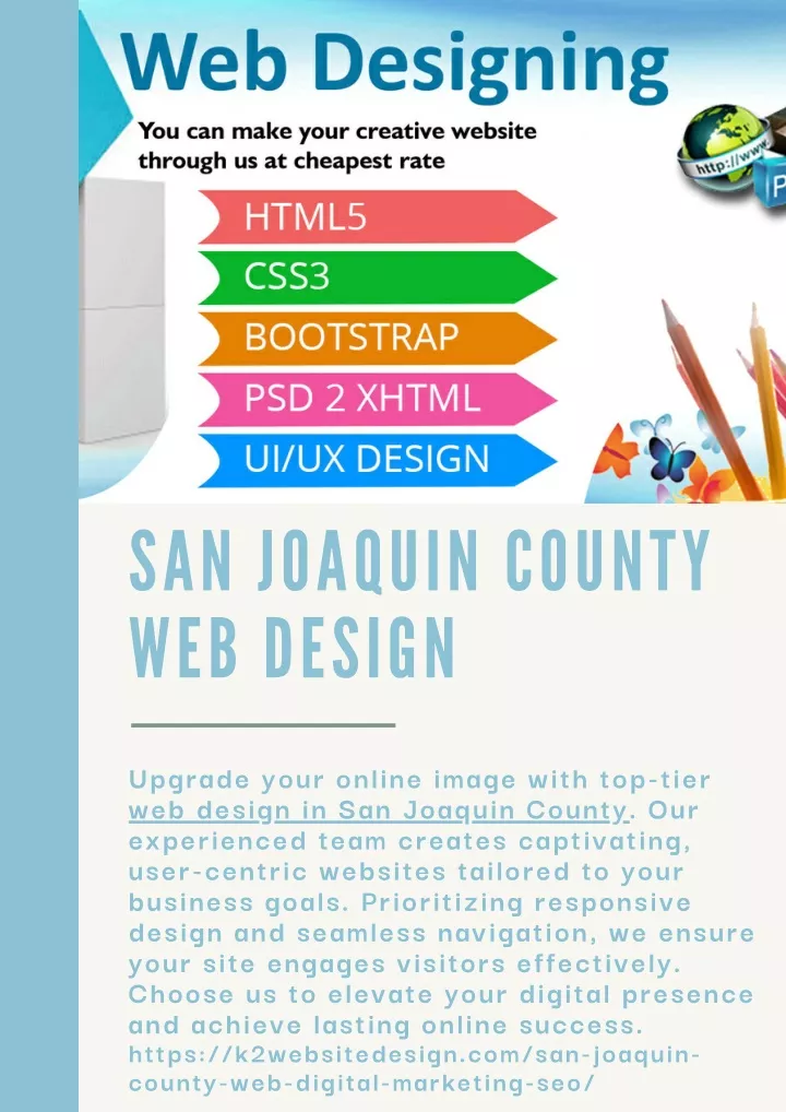 san joaquin county web design