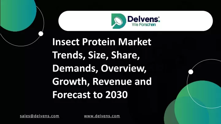 insect protein market trends size share demands