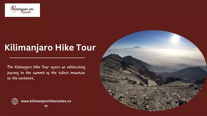 kilimanjaro hi ke tour