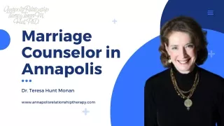 Marriage Counselor in Annapolis