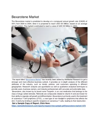 Bexarotene Market