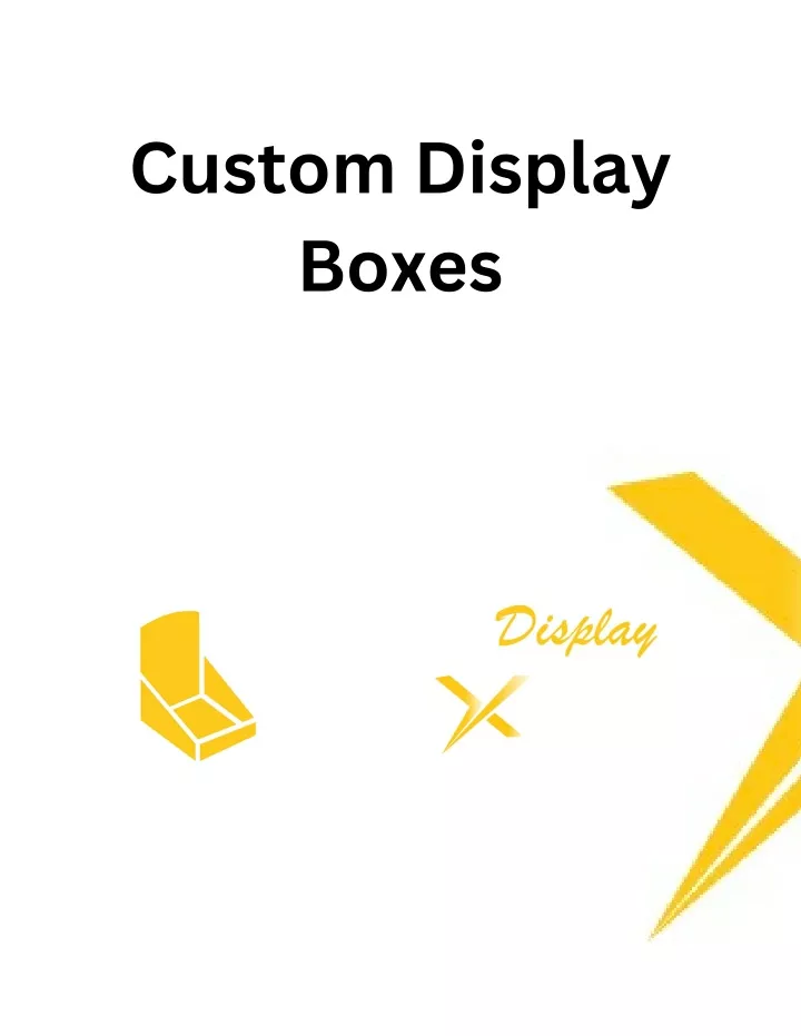 custom display boxes