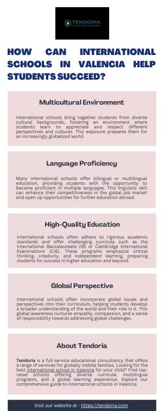 How Can International Schools in Valencia Help Students Succeed