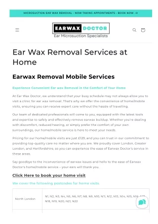 At-Home Ear Wax Removal Professional Care Without Leaving Home