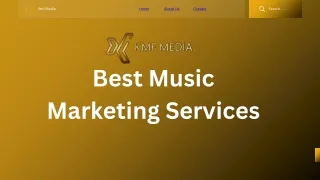 Kmf Media  Best music marketing services