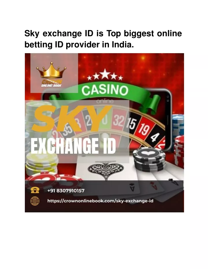 sky exchange id is top biggest online betting