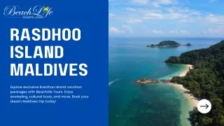 Rasdhoo Island Maldives - BeachLife Tours