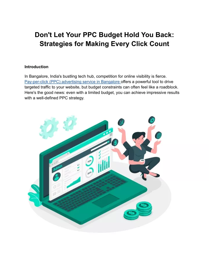 don t let your ppc budget hold you back