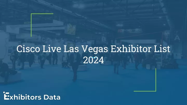 cisco live las vegas exhibitor list 2024