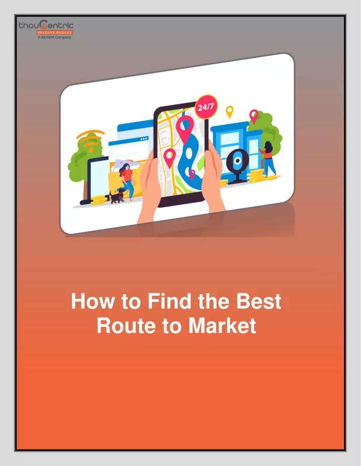 how to find the best route to market