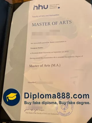 How to make Heinrich-Heine-Universität Düsseldorf diploma?