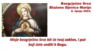 Presveto Srdce Marijino (liturgijska godina B(