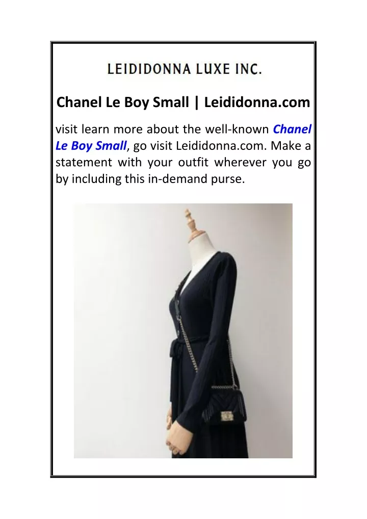 chanel le boy small leididonna com