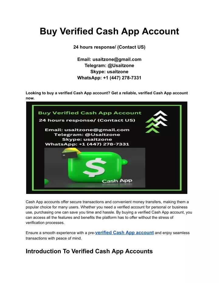 buy verified cash app account