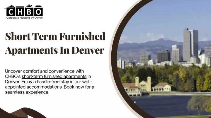 short term furnished apartments in denver