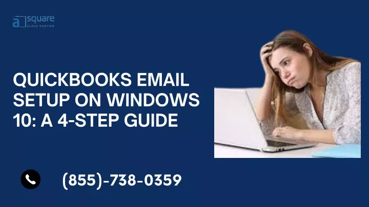 quickbooks email setup on windows 10 a 4 step