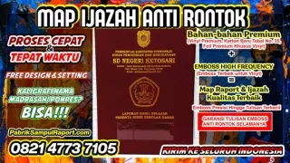 0821-4773-7105 Harga Sampul Raport Hard Cover Map Ijazah di Kapuas Hulu