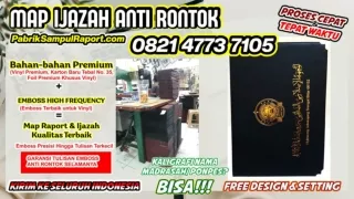 0821-4773-7105 Map Raport Tk Sampul Ijazah di Karanganyar