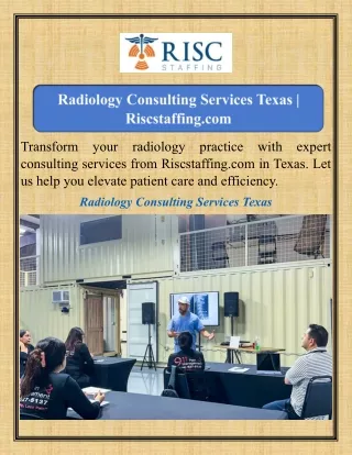 Radiology Consulting Services Texas Riscstaffing.com