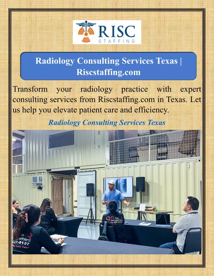 transform consulting services from riscstaffing