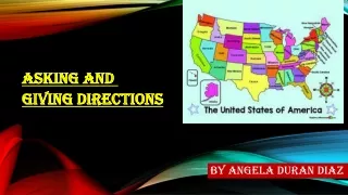 asking and giving directions