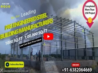 Factory Roofing Shed Building Construction Pune