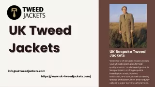 Bespoke Tweed Jackets UK-UK Tweed Jackets