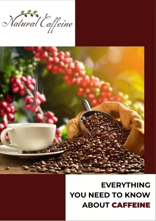 Natural Caffeine: Buy Natural Caffeine Online