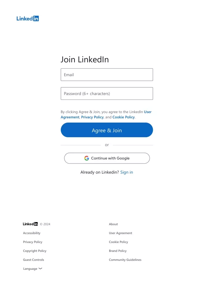 join linkedin