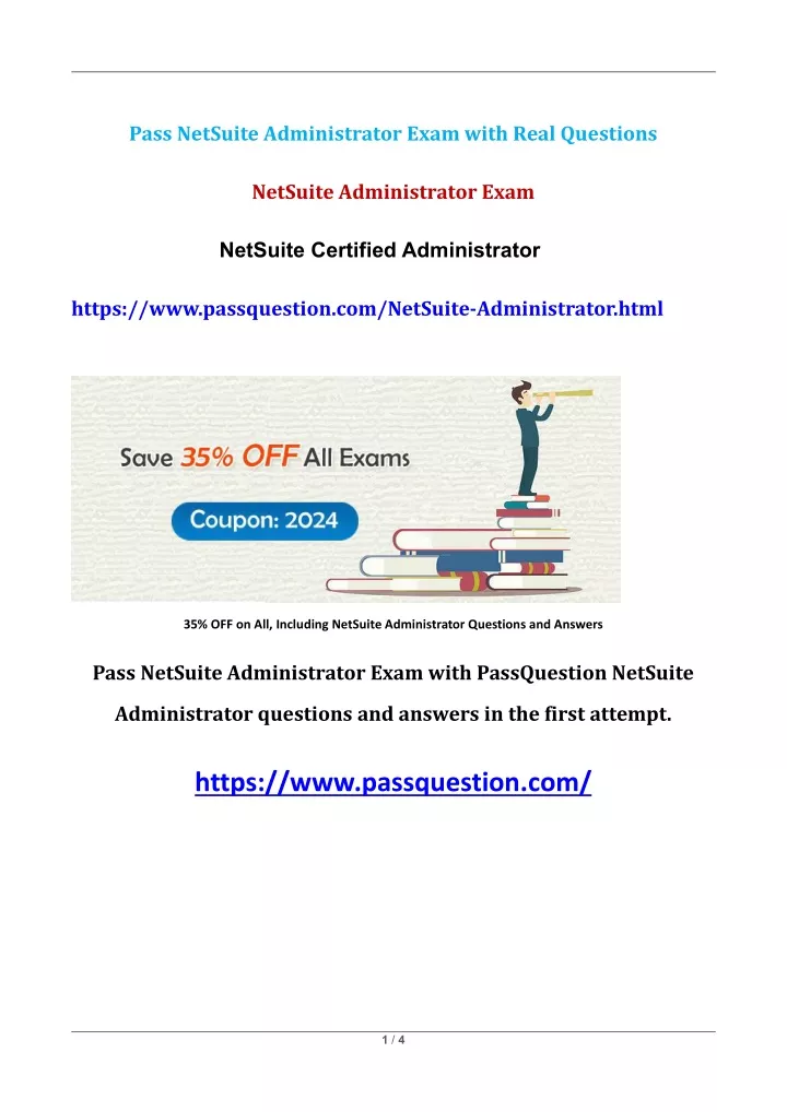 pass netsuite administrator exam with real