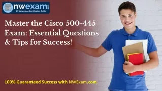 Master the Cisco 500-445 Exam: Essential Questions & Tips for Success!