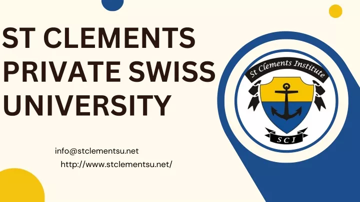 st clements private swiss university