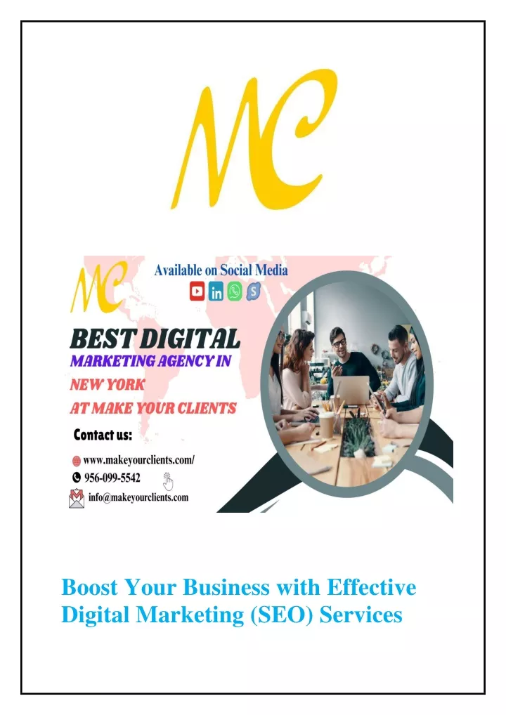 boost your business with effective digital