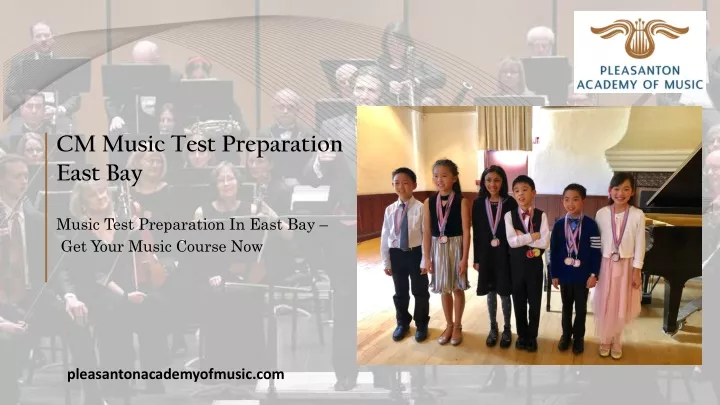 cm music test preparation east bay