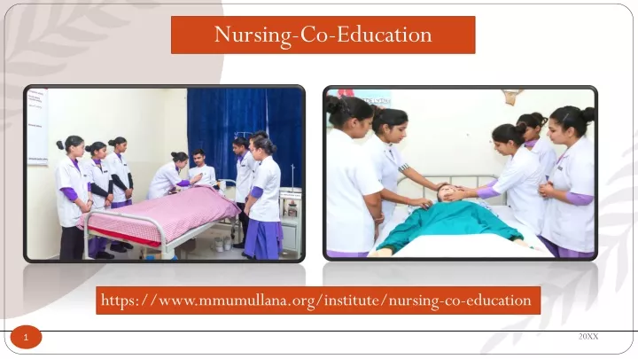 nursing co education