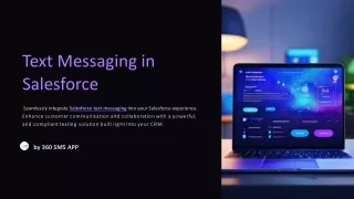 text messaging in salesforce