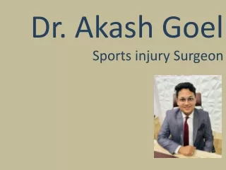 sports injury surgeon