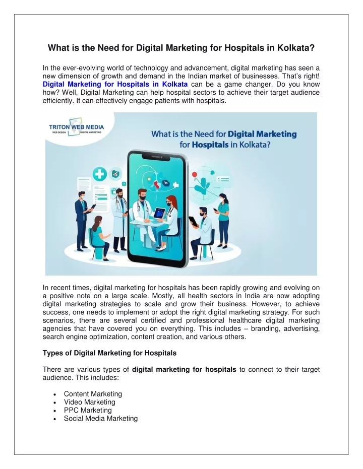 what is the need for digital marketing