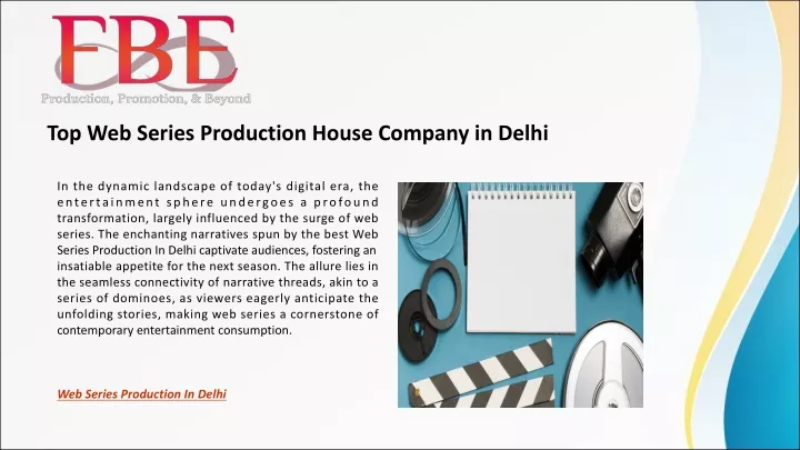 top web series production house company in delhi