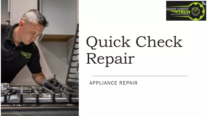 quick check repair