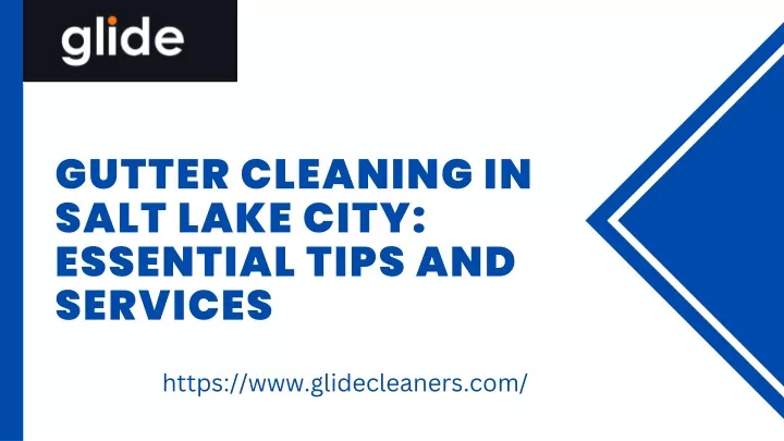 gutter cleaning in salt lake city essential tips