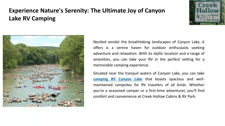 experience nature s serenity the ultimate