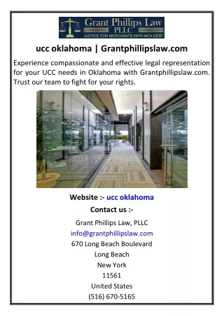ucc oklahoma | Grantphillipslaw.com