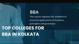 top bba colleges in kolkata