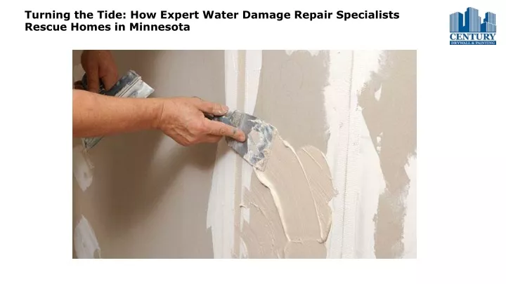 turning the tide how expert water damage repair